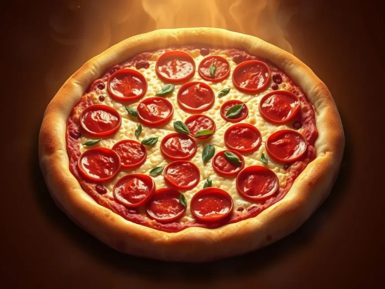 Pepperoni Pizza Spiritual Meaning: A Slice of Insight into Life’s Flavor