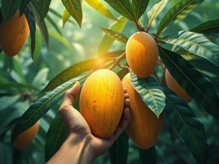 Picking Mango Fruit Spiritual Meaning: Discovering the Essence of Abundance and Joy