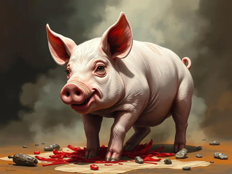 Pig Being Slaughtered Spiritual Meaning: A Deep Dive into Transformation and Renewal
