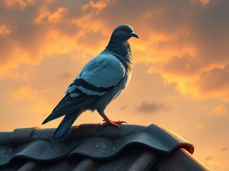 Pigeon on Roof Spiritual Meaning: Discovering the Hidden Messages
