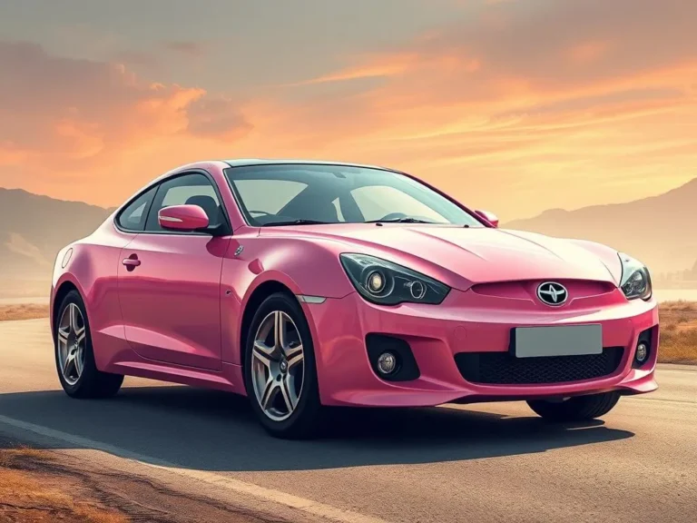 Pink Car Spiritual Meaning: Discover the Heartfelt Symbolism Behind This Colorful Ride