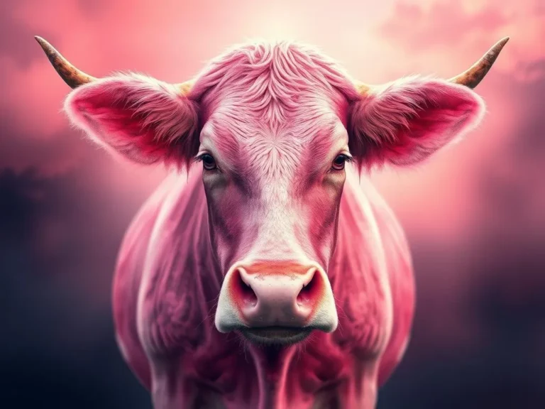 Pink Cow Spiritual Meaning: Discovering Inner Peace and Joy