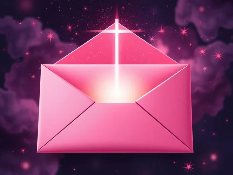Pink Envelope Spiritual Meaning: Unveiling the Mystical Connection
