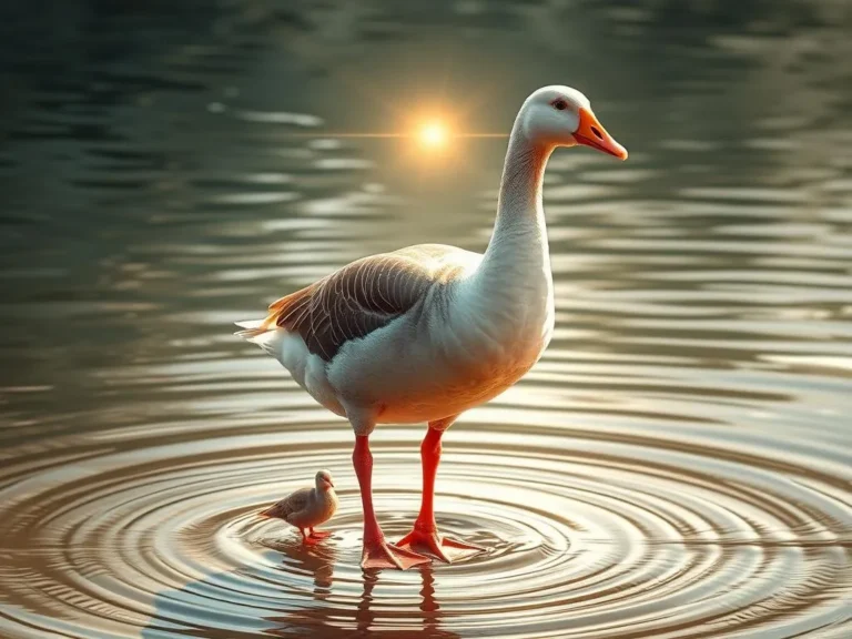 Pink Footed Goose Spiritual Meaning: Discovering Inner Peace and Connection