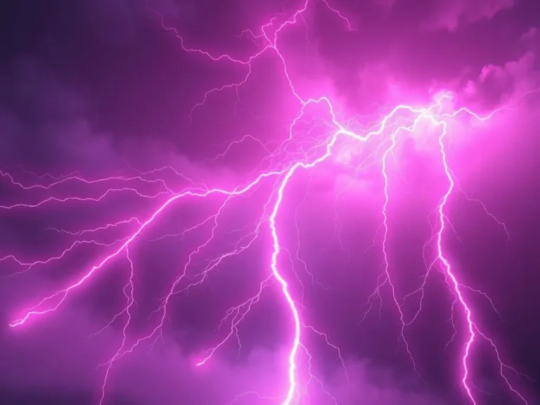 Pink Lightning Spiritual Meaning: Unraveling the Mysteries of This Unique Phenomenon