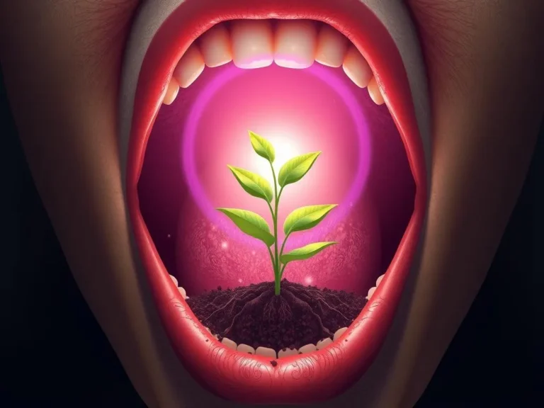 Plant Growing Out of Mouth Spiritual Meaning: A Journey into the Depths of Expression
