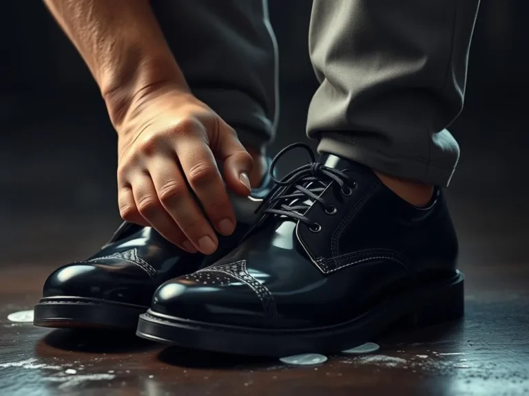 Polishing Black Shoes Spiritual Meaning: A Journey of Reflection and Renewal
