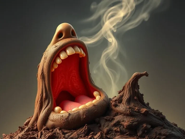 Poop Coming Out of Mouth Spiritual Meaning: Understanding the Symbolism of Unwanted Words