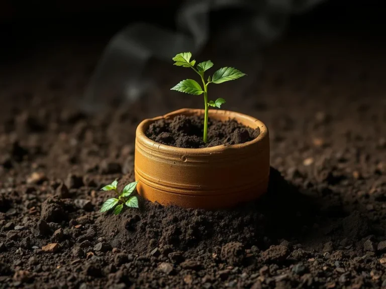Potting Soil Spiritual Meaning: Nurturing Growth and Transformation