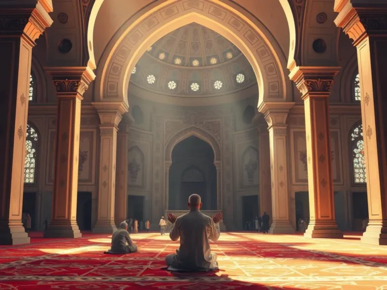 Praying in Mosque Spiritual Meaning: Discovering Peace and Community