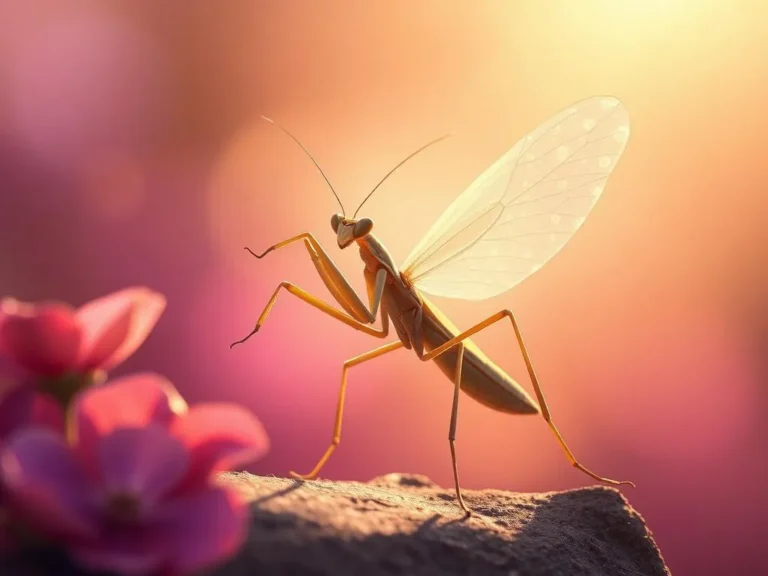 Praying Mantis Landing on You Spiritual Meaning: A Message from the Universe