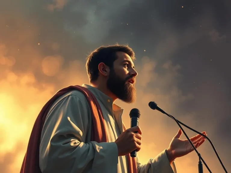 Public Speech Spiritual Meaning: Unveiling the Power of Words