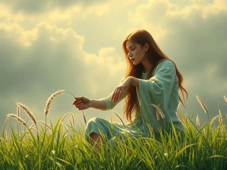 Pulling Grass Spiritual Meaning: Understanding the Connection to Nature and Self