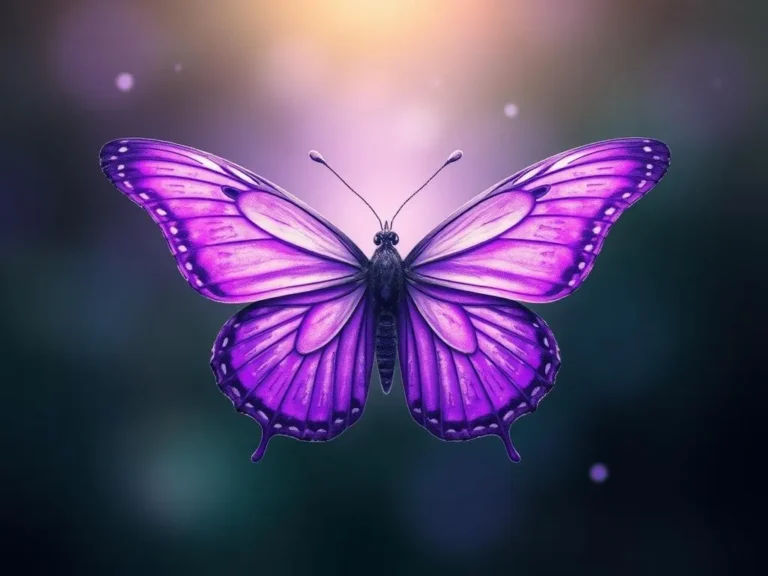 Purple Butterfly Spiritual Meaning: A Journey Through Transformation and Growth