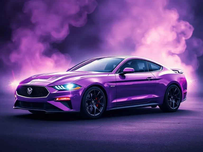 Purple Car Spiritual Meaning: Discovering Inner Peace and Transformation