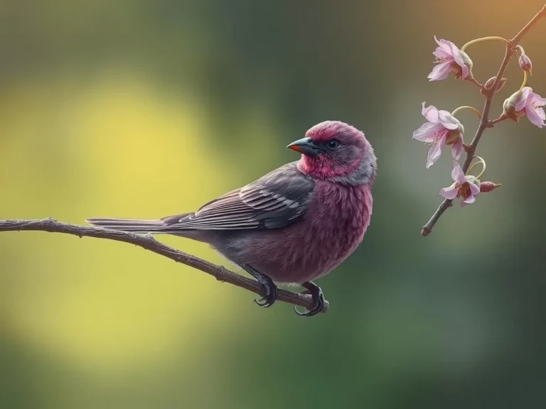 Purple Finch Spiritual Meaning: Unveiling the Mystical Significance of This Colorful Bird