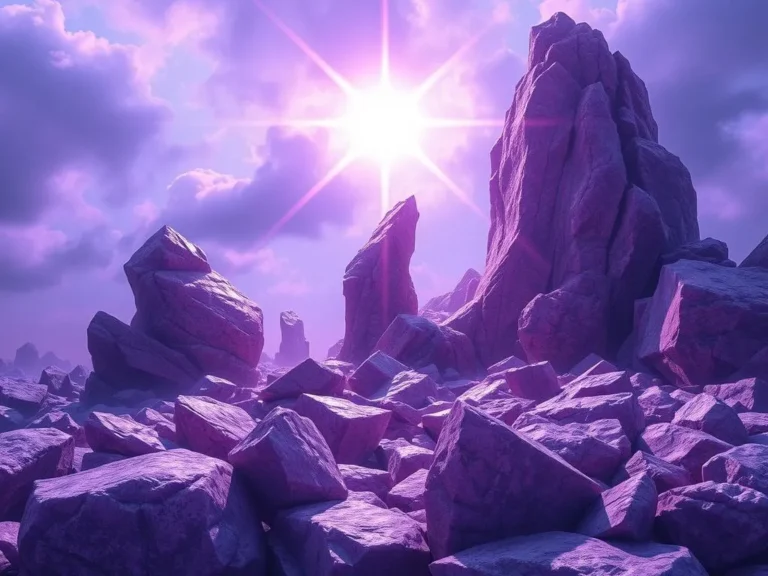 Purple Rocks Spiritual Meaning: Exploring the Mystical Vibes