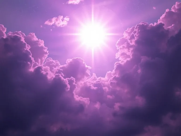 Purple Sky Spiritual Meaning: Unveiling the Mystical Connection