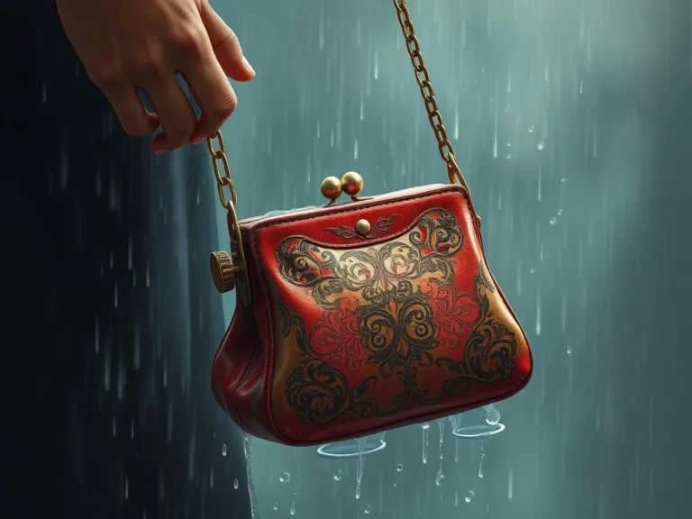 Purse Getting Wet Spiritual Meaning: Discover the Hidden Messages