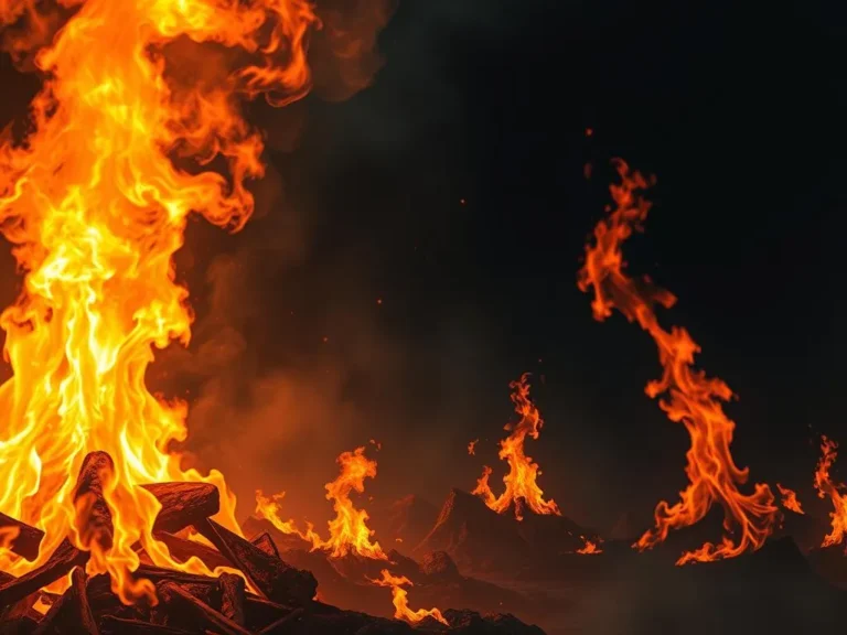 Raging Fire Spiritual Meaning: Discovering Transformation and Renewal