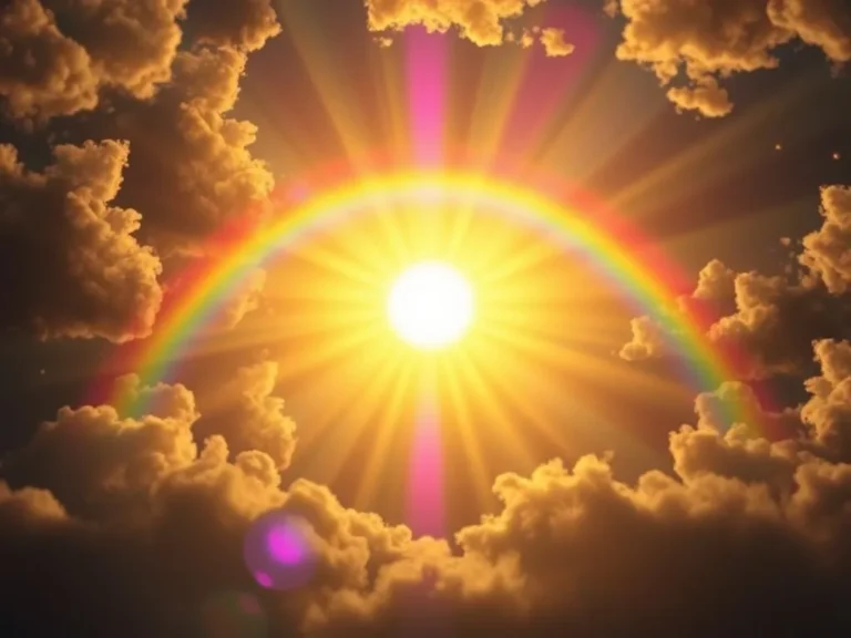 Rainbow Around Sun Spiritual Meaning: Unveiling Nature’s Mystical Message