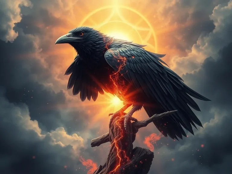 Raven Energy Spiritual Meaning: Unveiling the Mysteries of the Dark Messenger