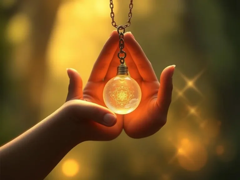 Receiving a Pendant Spiritual Meaning: Uncovering the Mystical Significance Behind This Thoughtful Gift