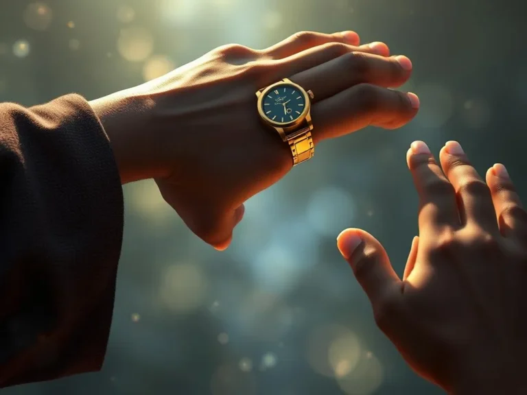 Receiving a Wrist Watch Spiritual Meaning: Discovering Time and Transformation