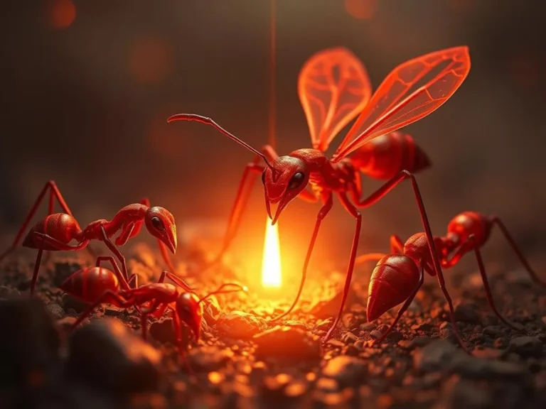 Red Ants Spiritual Meaning: Discovering the Wisdom Behind Their Tiny Presence