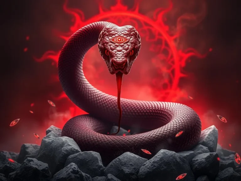 Red Black Snake Spiritual Meaning: Unraveling Its Mystical Messages