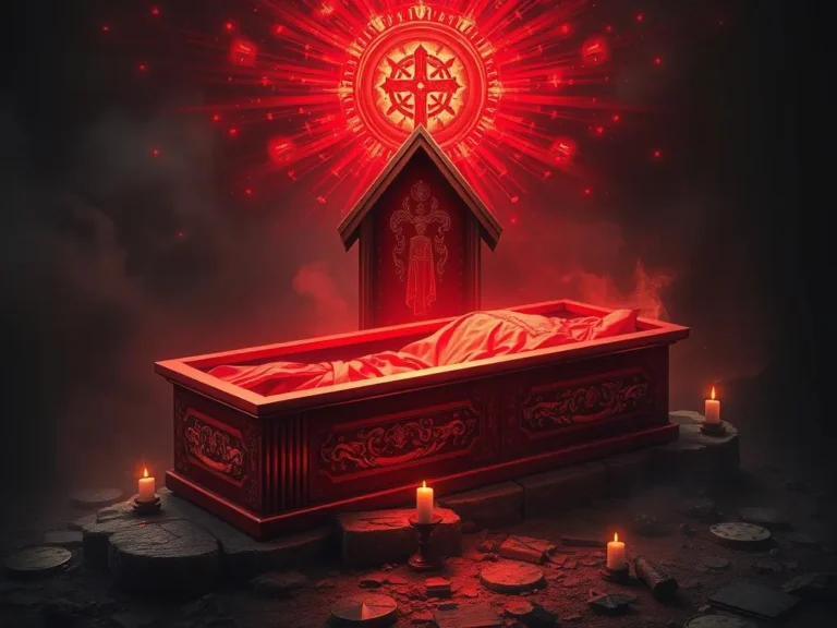 Red Coffin Spiritual Meaning: Exploring Transformation and Renewal