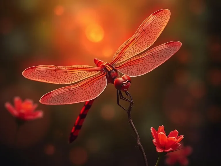 Red Dragonfly Spiritual Meaning: Unraveling the Mysteries of Transformation and Change