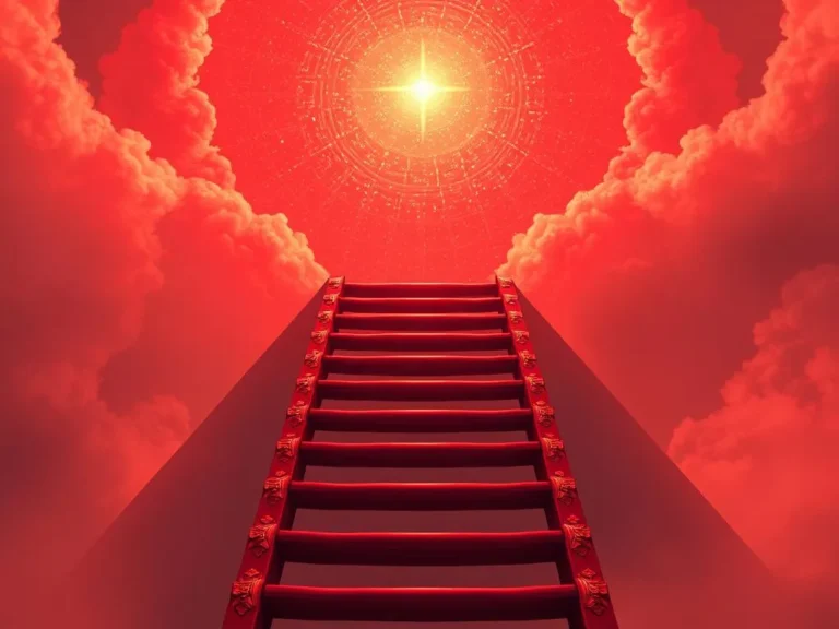 Red Ladder Spiritual Meaning: Climbing Towards Higher Consciousness