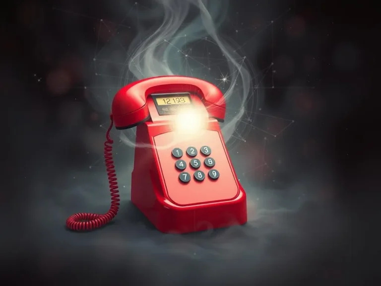 Red Phone Spiritual Meaning: Unlocking the Secrets of Connection