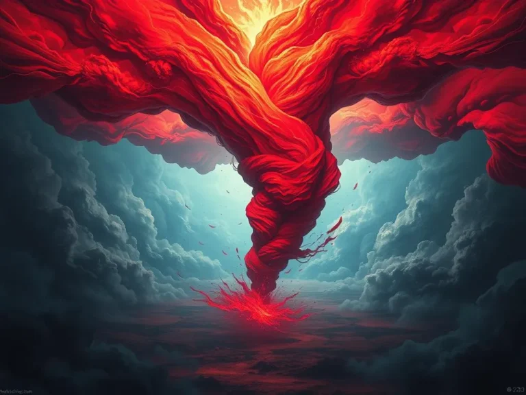 Red Tornado Spiritual Meaning: Unraveling the Mysteries of Nature’s Fury