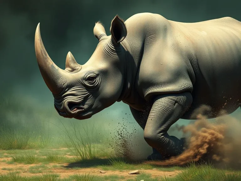 Rhino Attacking Me Spiritual Meaning: Understanding the Deep Messages from the Spirit World