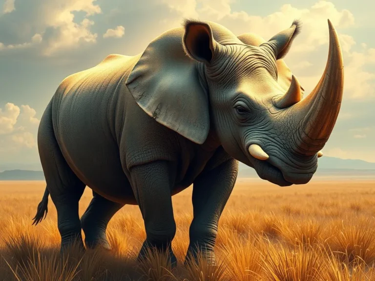Rhino Elephant Spiritual Meaning: Unlocking the Wisdom of Nature