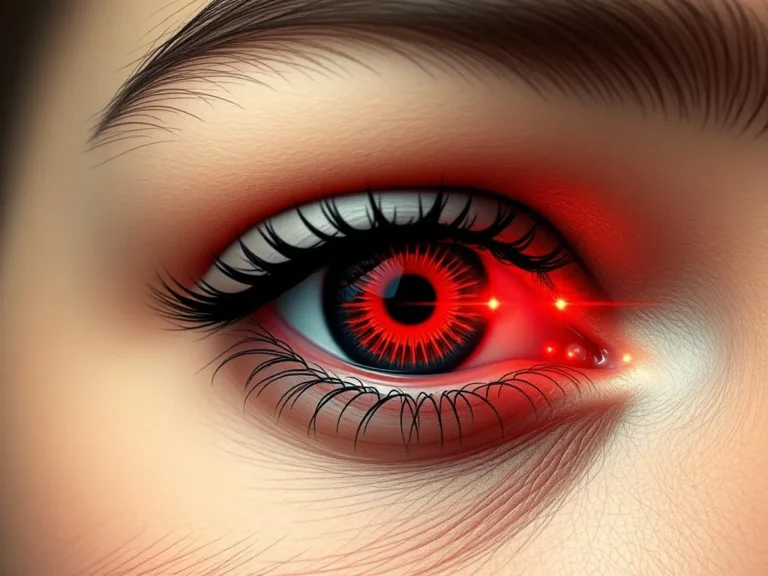 Right Eye Red Spiritual Meaning: Unveiling the Mysteries of Your Inner Self