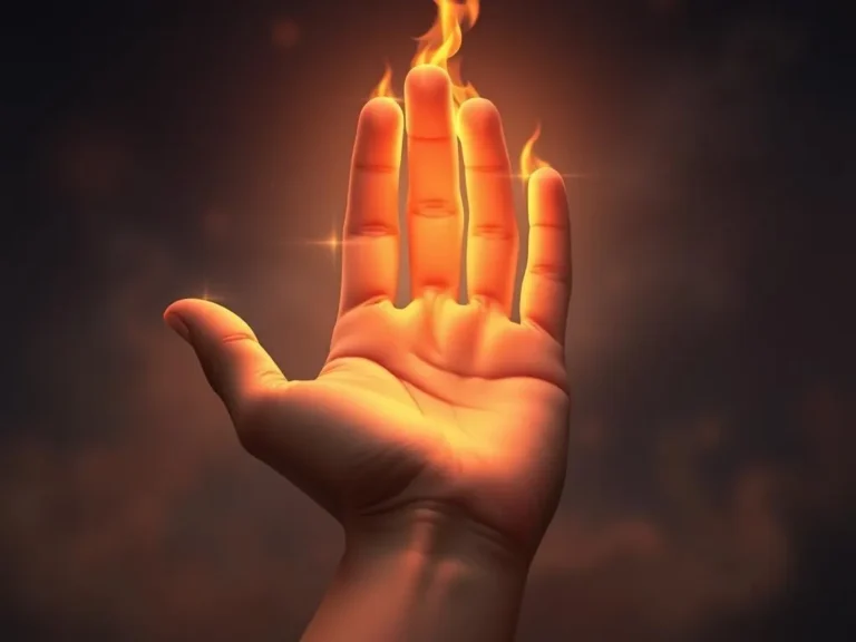 Right Hand Hot Spiritual Meaning: Discovering the Energy Within