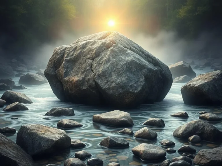 River Rock Spiritual Meaning: Discovering the Hidden Wisdom of Nature