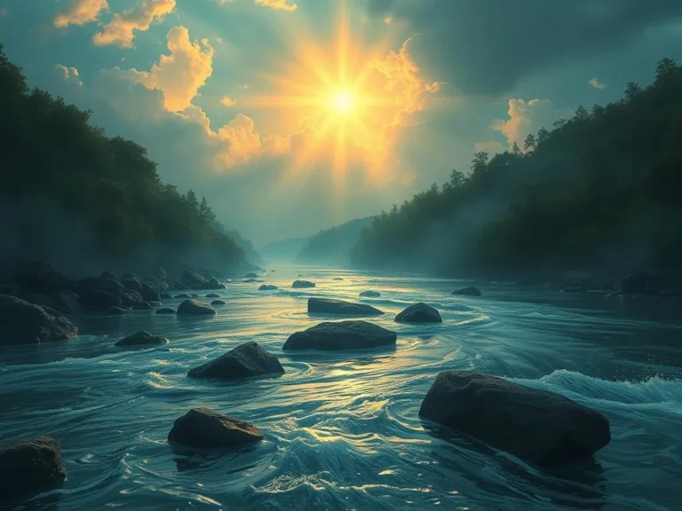 Rivers Flooding Spiritual Meaning: Understanding the Flow of Life