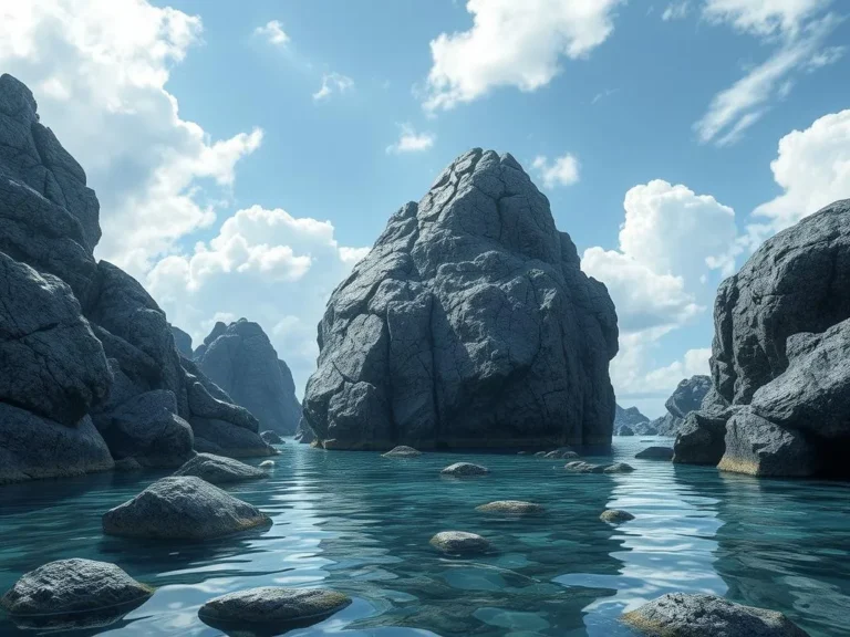 Rock in Water Spiritual Meaning: Discovering Inner Peace and Balance