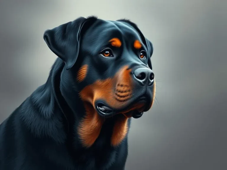 Rottweiler Dog Spiritual Meaning: Unleashing Their Inner Wisdom