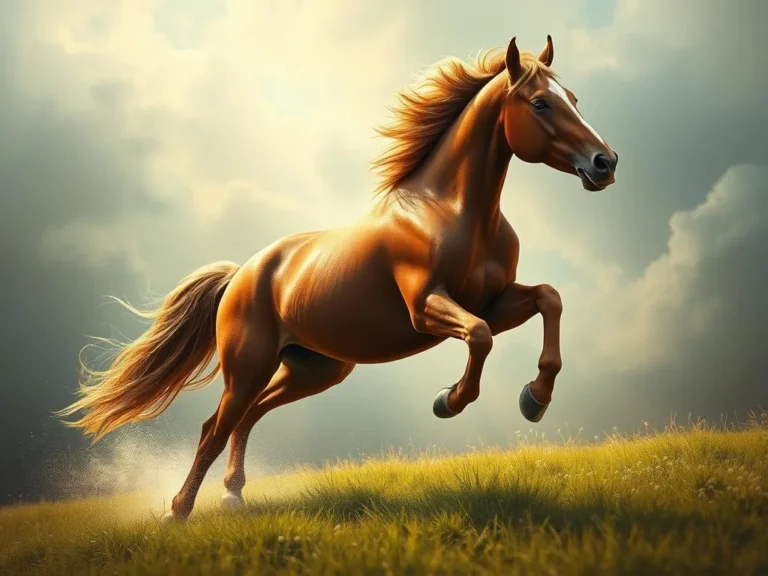 Running Horse Spiritual Meaning: Unleashing Freedom and Strength