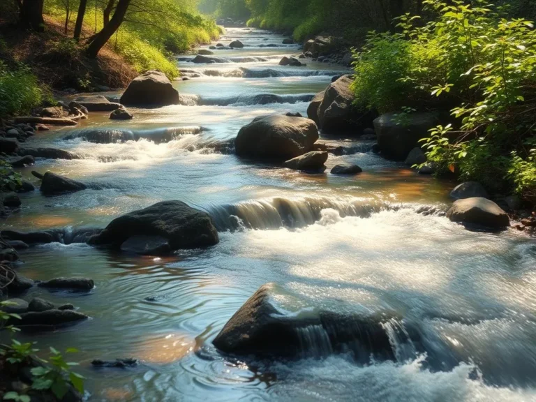 Running Stream Spiritual Meaning: Embracing the Flow of Life