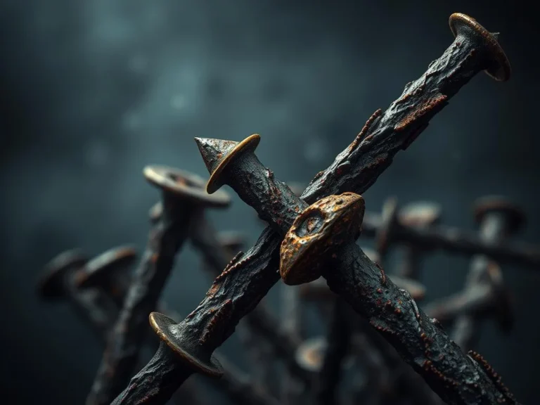 Rusted Nails Spiritual Meaning: Uncovering Hidden Truths