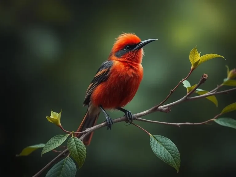Scarlet Honeyeater Spiritual Meaning: Discovering the Vibrant Essence of Life