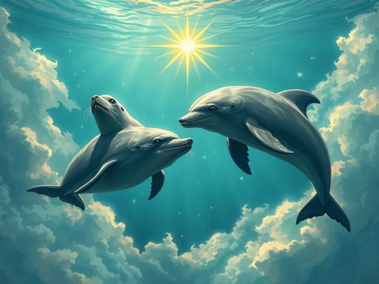 Seals and Dolphins Spiritual Meaning: Discovering Their Deep Connection