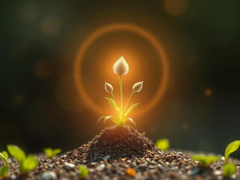 Seeds Growing Spiritual Meaning: Nurturing Your Inner Self