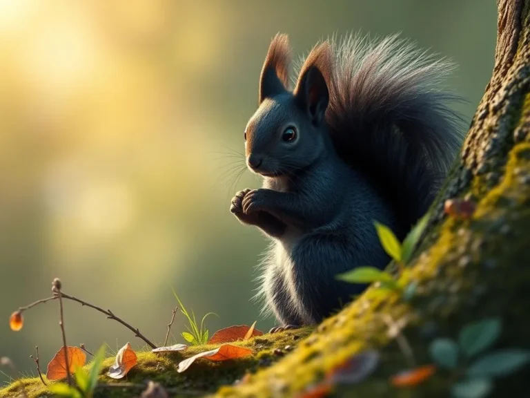 Seeing a Black Squirrel Spiritual Meaning: Discovering the Hidden Messages